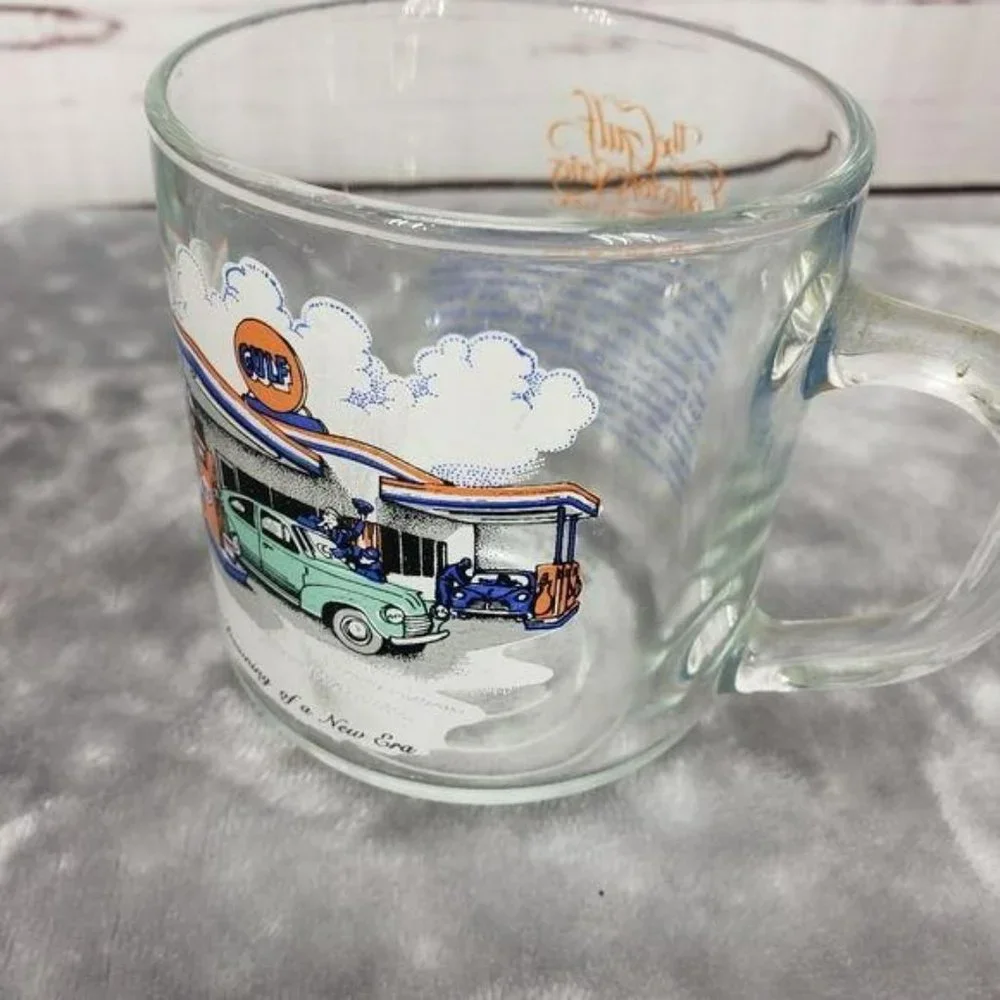 Gulf the Dawning Of A New Era‎ Clear Coffee Cup